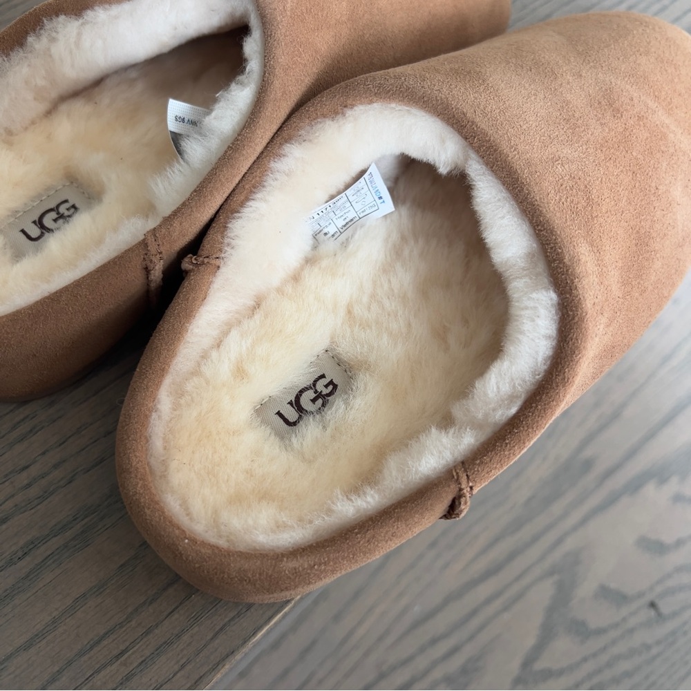 UGG Anthropologie Elea Slip-On Clogs in Chestnut Brown - NWOB - Picture 5 of 8